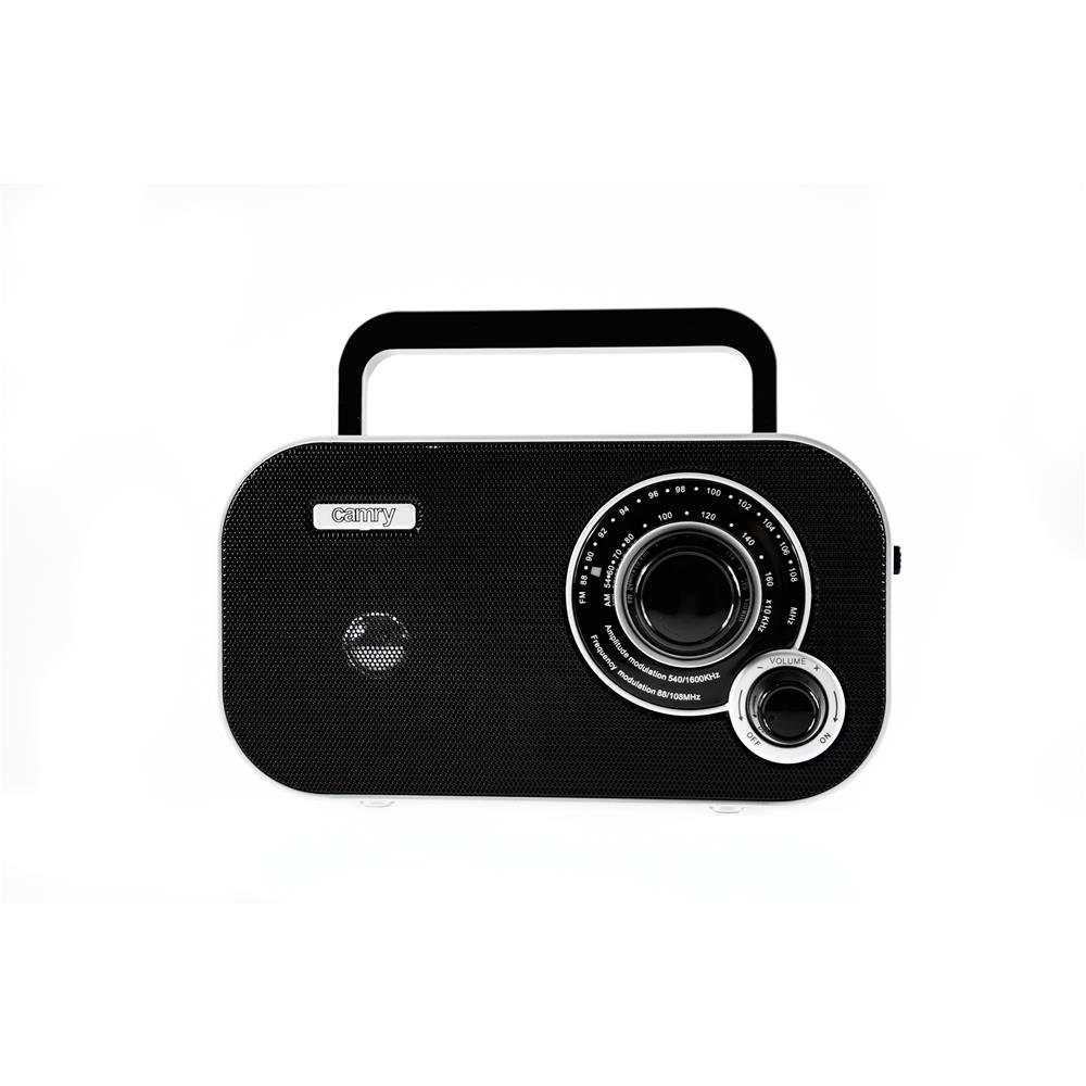 Camry CR 1140 Radio (Tragbares AM FM Radio mit Griff, Batterie oder Netzbetrieben)
