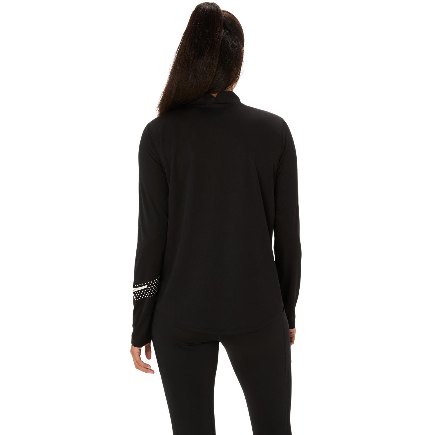 Asics Laufshirt ASICS ICON 1/2 ZIP LS TOP
