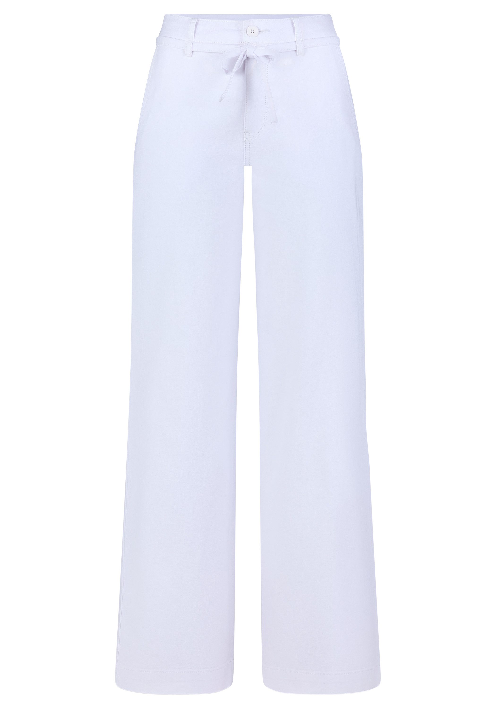 Paddock's Stoffhose MARLENE Leichte Relaxed Fit Hose aus Baumwoll-Leinen Gewebe