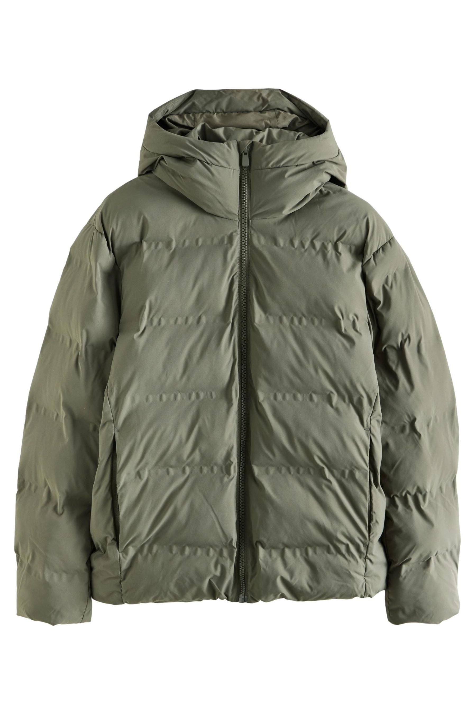 Wintermantel Wasserabweisender Puffermantel mit Kapuze