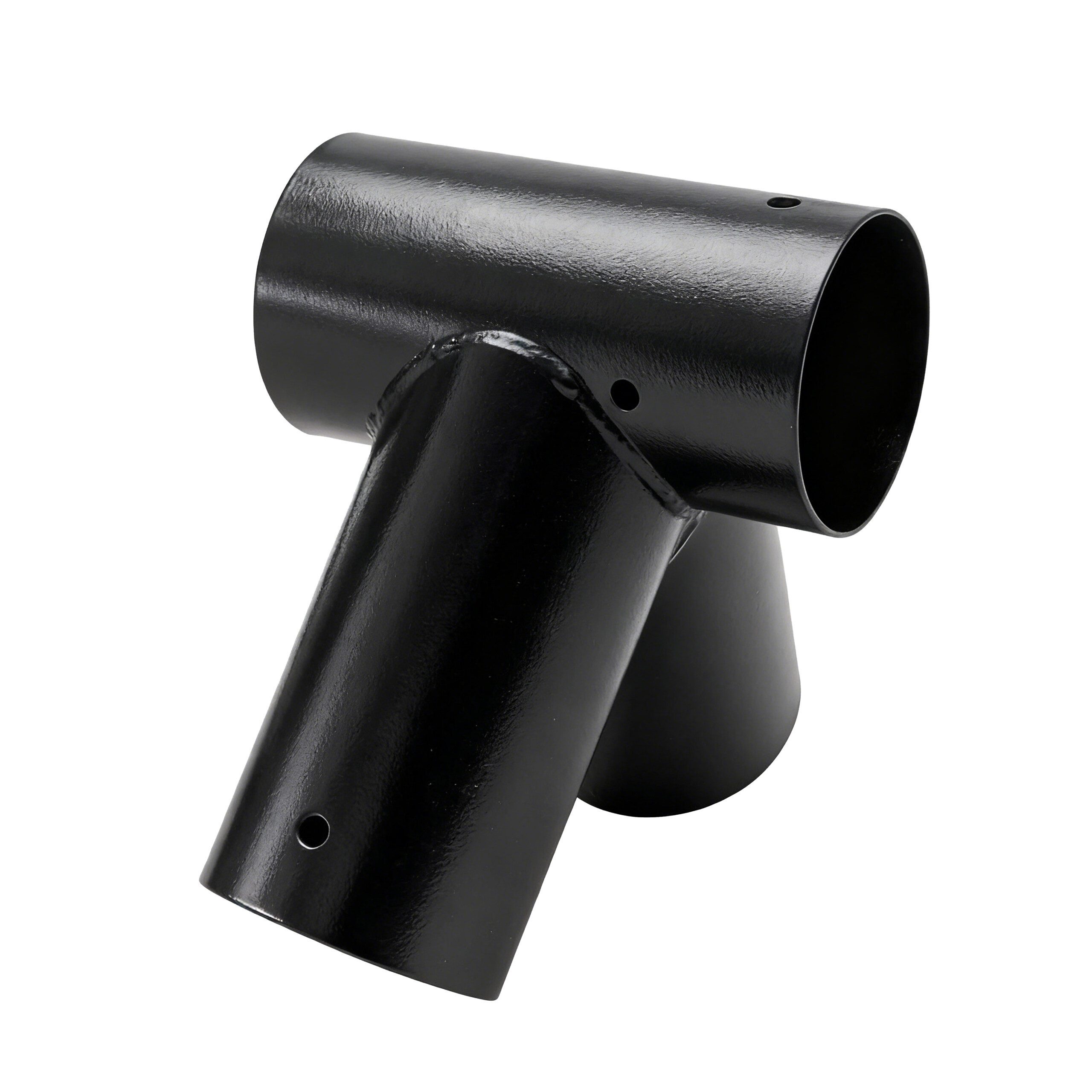 relaxdays Schaukelhaken Schaukelverbinder A-Form rund, schwarz, 90°