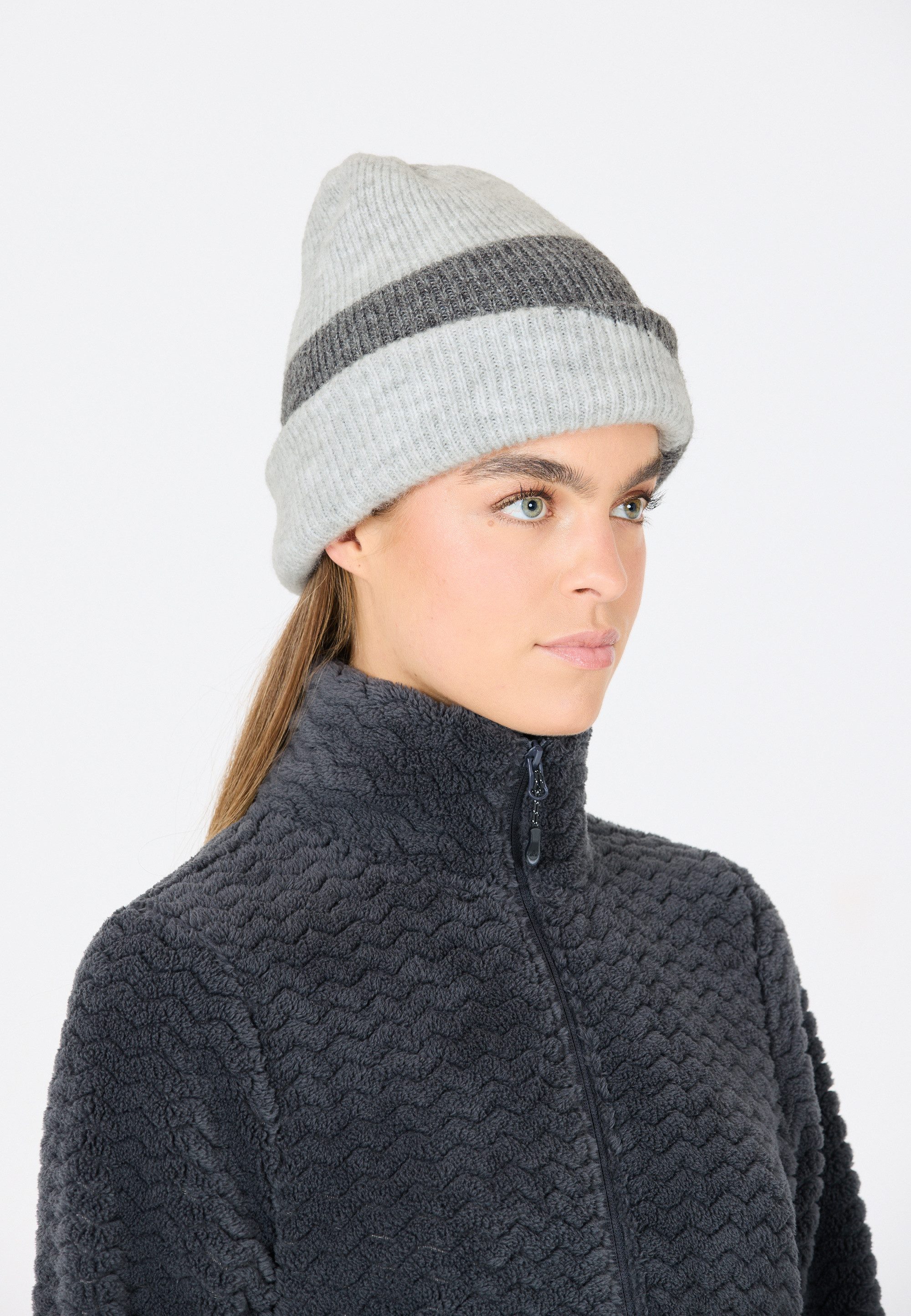 WHISTLER Skimütze Luno Unisex Beanie Light Grey Melange