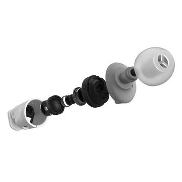 Asus ROG Cetra II Core Moonlight White In-Ear-Kopfhörer (für Gaming, 3,5-mm-Stecker, Weiß)