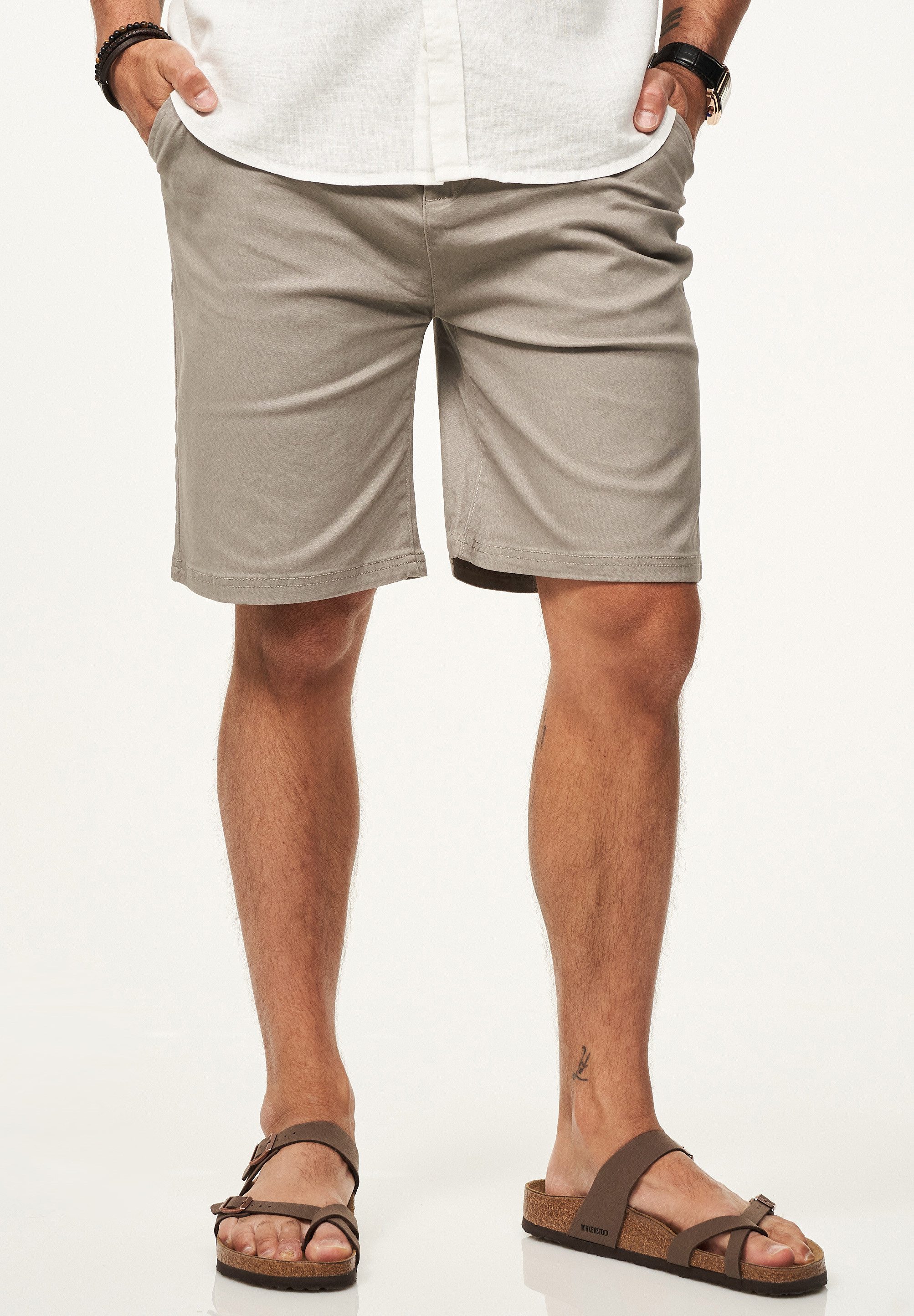 SOULSTAR Chinoshorts mit Stretchanteil Basic Kurze Hose für Herren Regular- günstig online kaufen