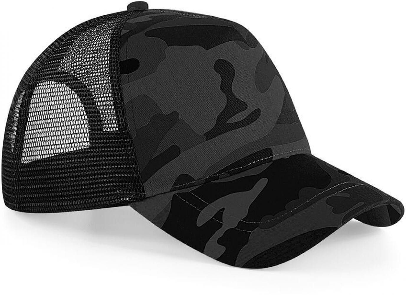 Beechfield® Trucker Cap Camo Snapback Trucker Cap / Kappe