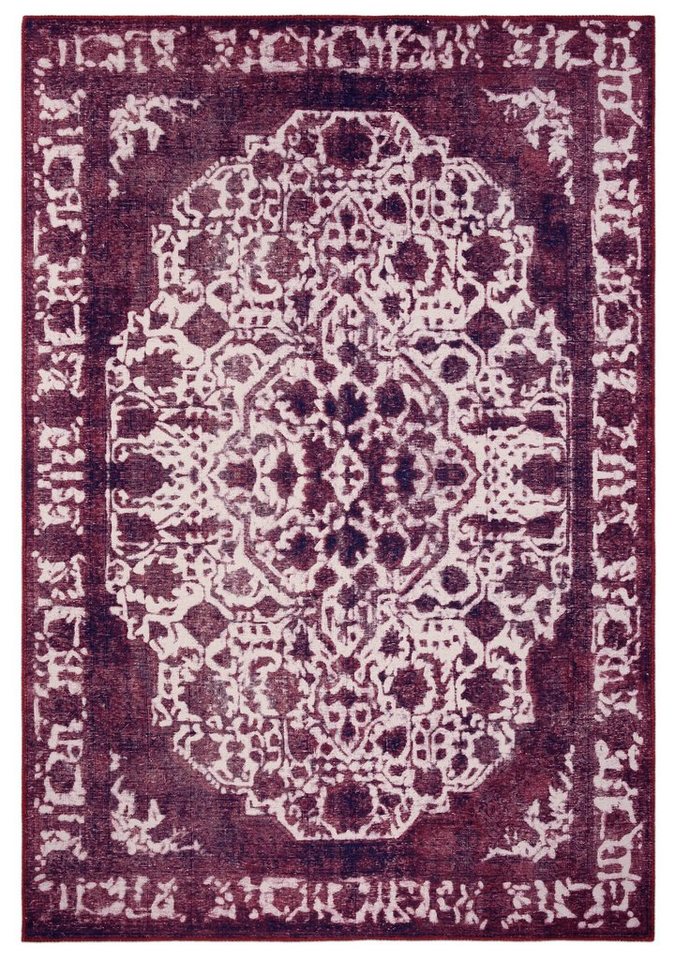 Orientteppich AGRA, GMD Living, rechteckig, Höhe: 6 mm, flachgewebter  Teppich mit orientalischem Design, 200 x 290 cm