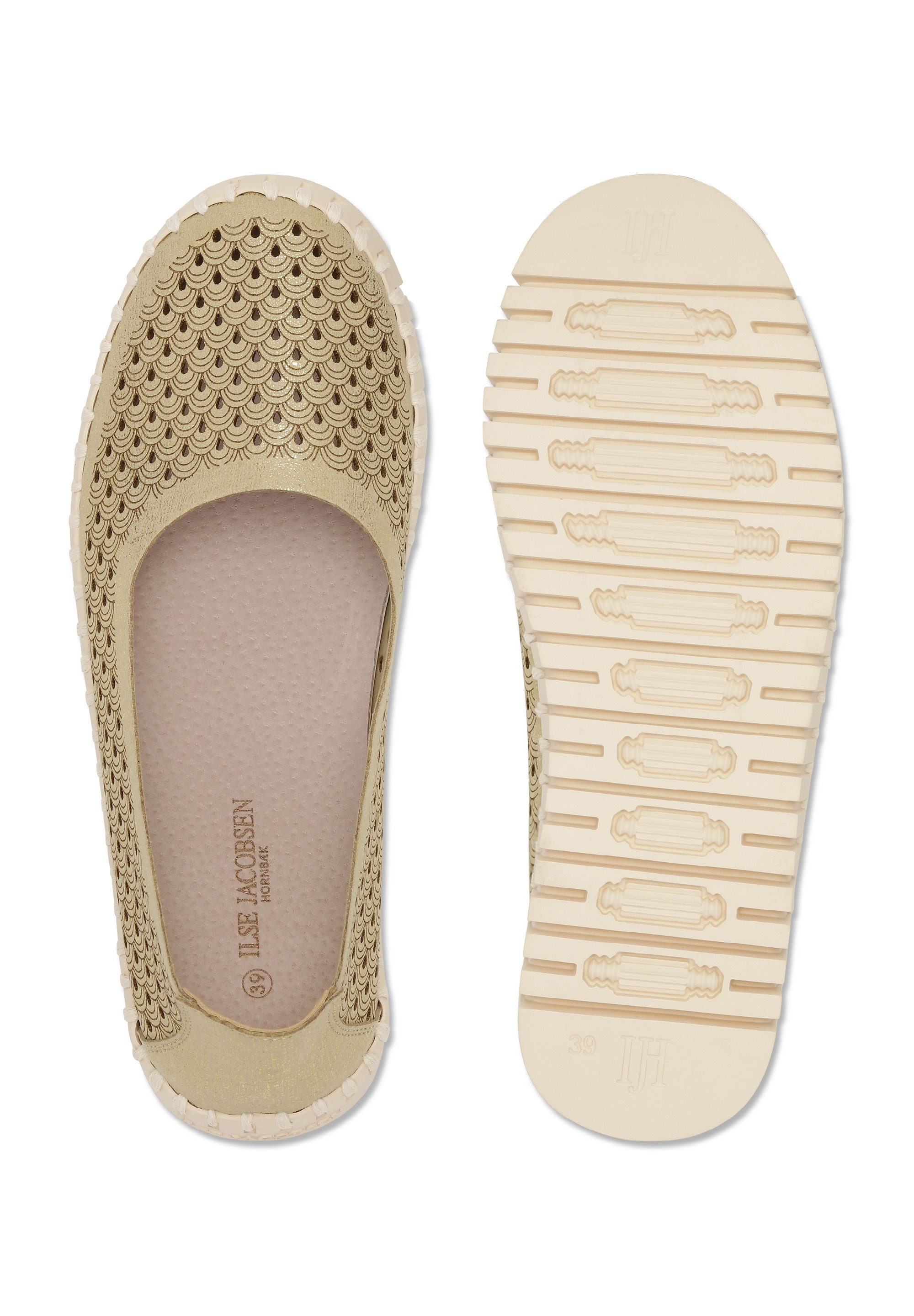 Ilse Jacobsen TULIP3578 Slipper Plateausohle, atmungsaktive Mikrofaser, hoher Tragekomfort