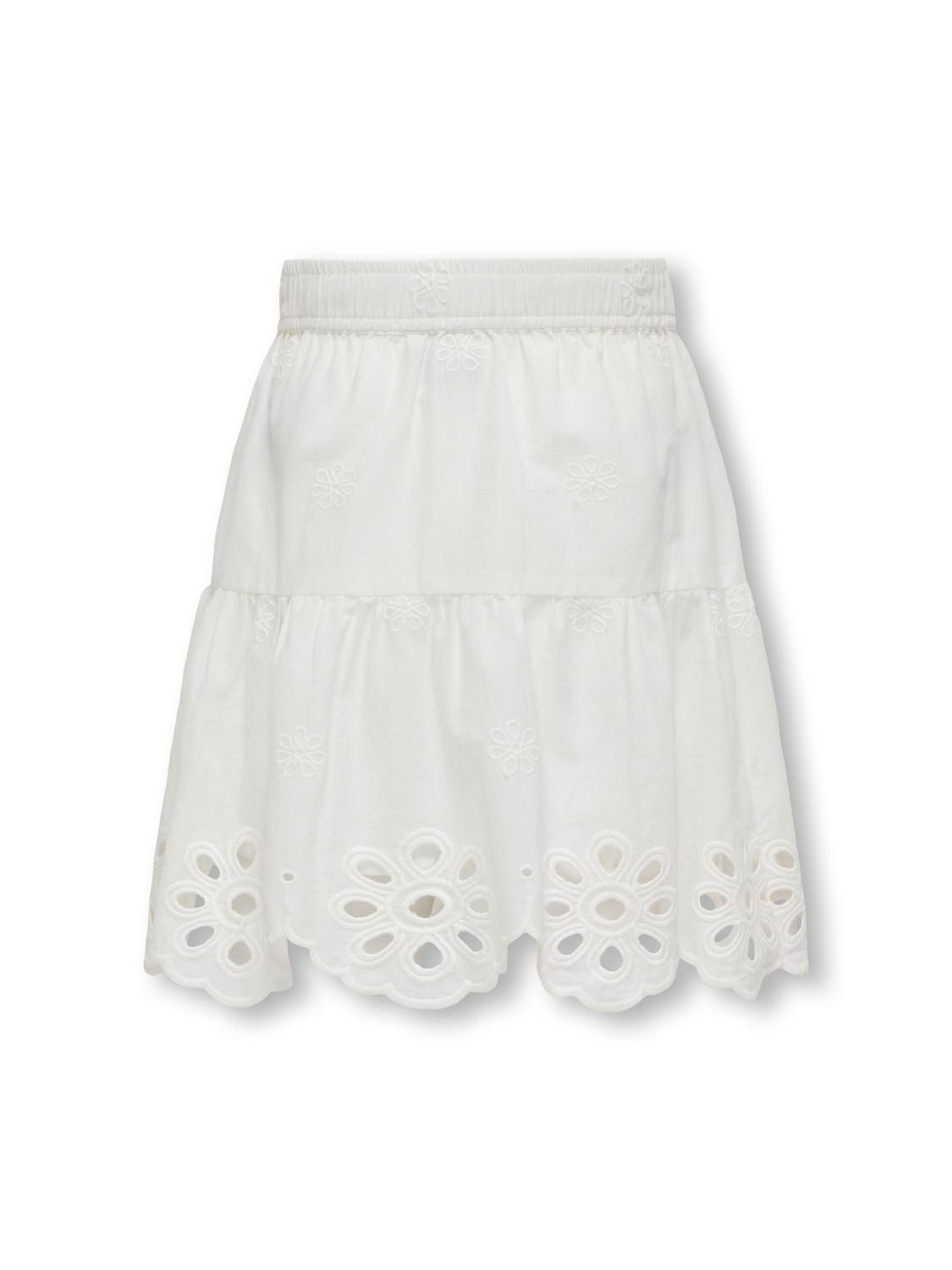 A-Linien-Kleid KOGJADA EMB. SKIRT CS WVN