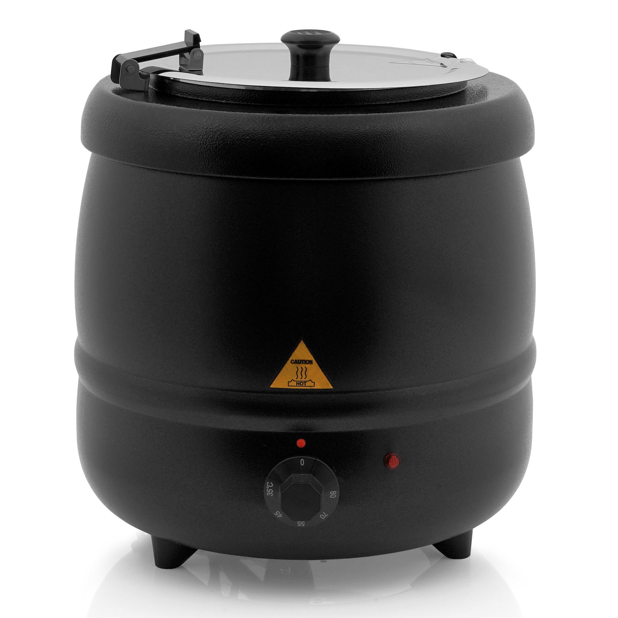 Mahlzeit Speisenwärmer Suppenkessel elektrisch 8 Liter, Suppentopf mit herausnehmbarem Einsat