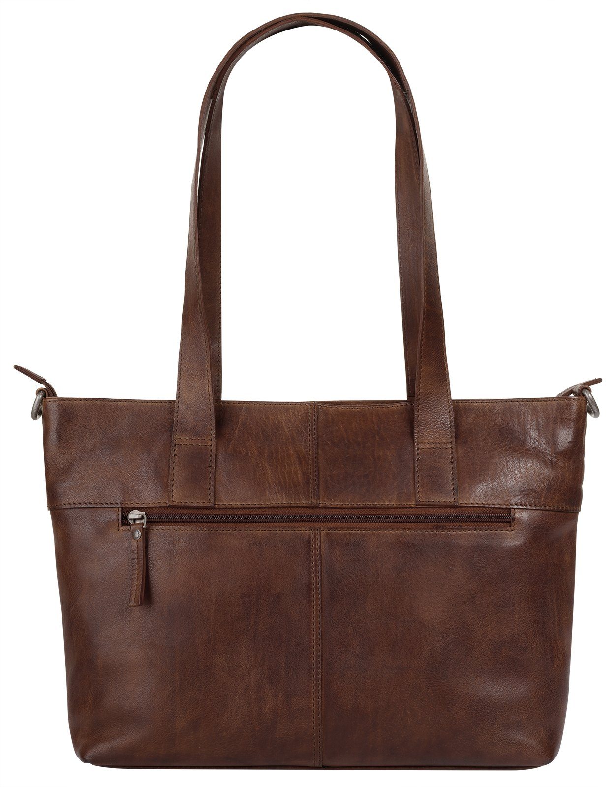 Spikes & Sparrow Shopper, echt Leder