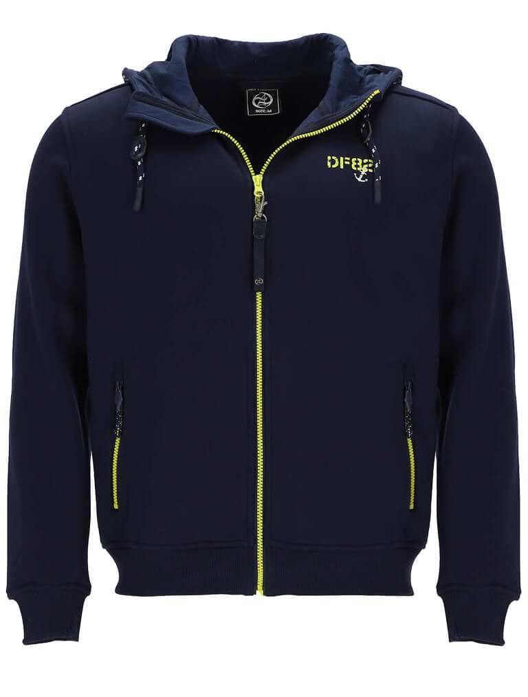 Dry Fashion Kapuzensweatjacke Herren Sweatjacke Baabe mit Kapuze - Kapuzenj günstig online kaufen