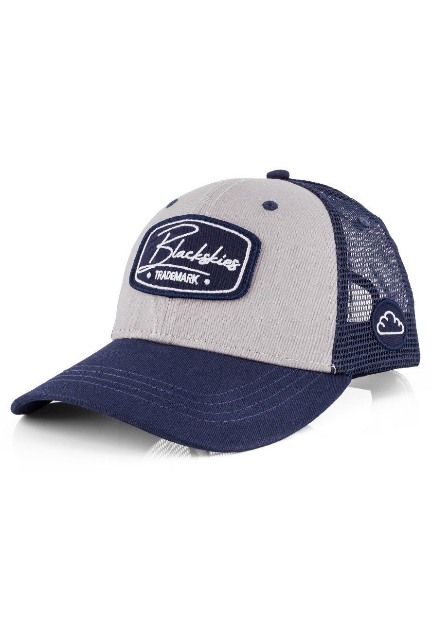 Baseball Cap Race Baseball Cap Grey-Navyblue