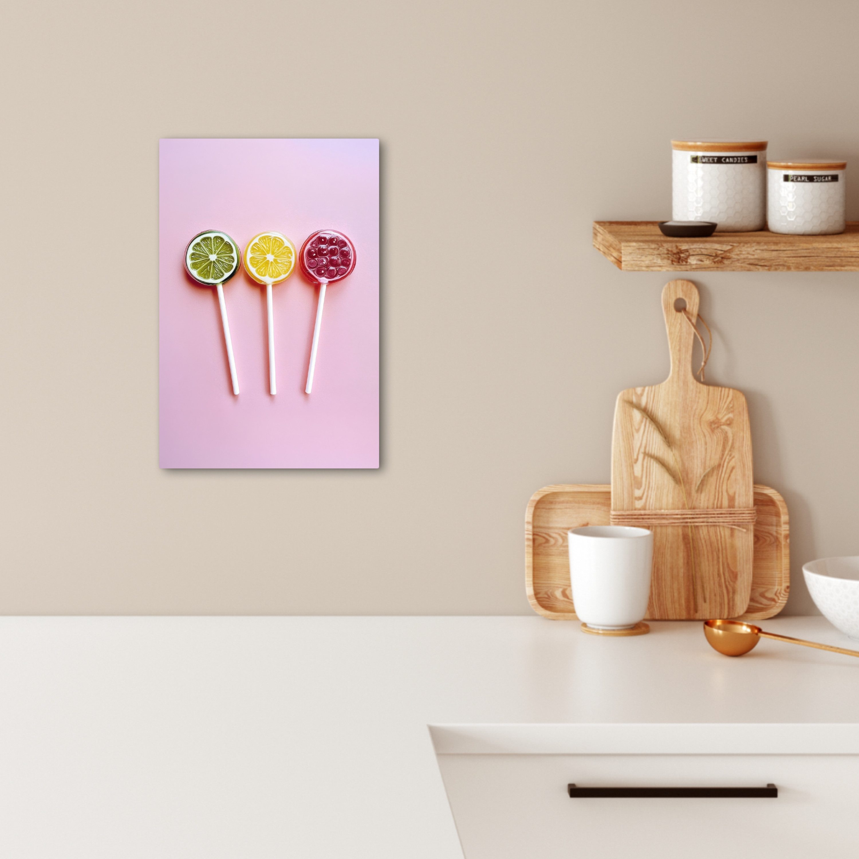 OneMillionCanvasses® Leinwandbild Lollipop - Bonbon - günstig online kaufen