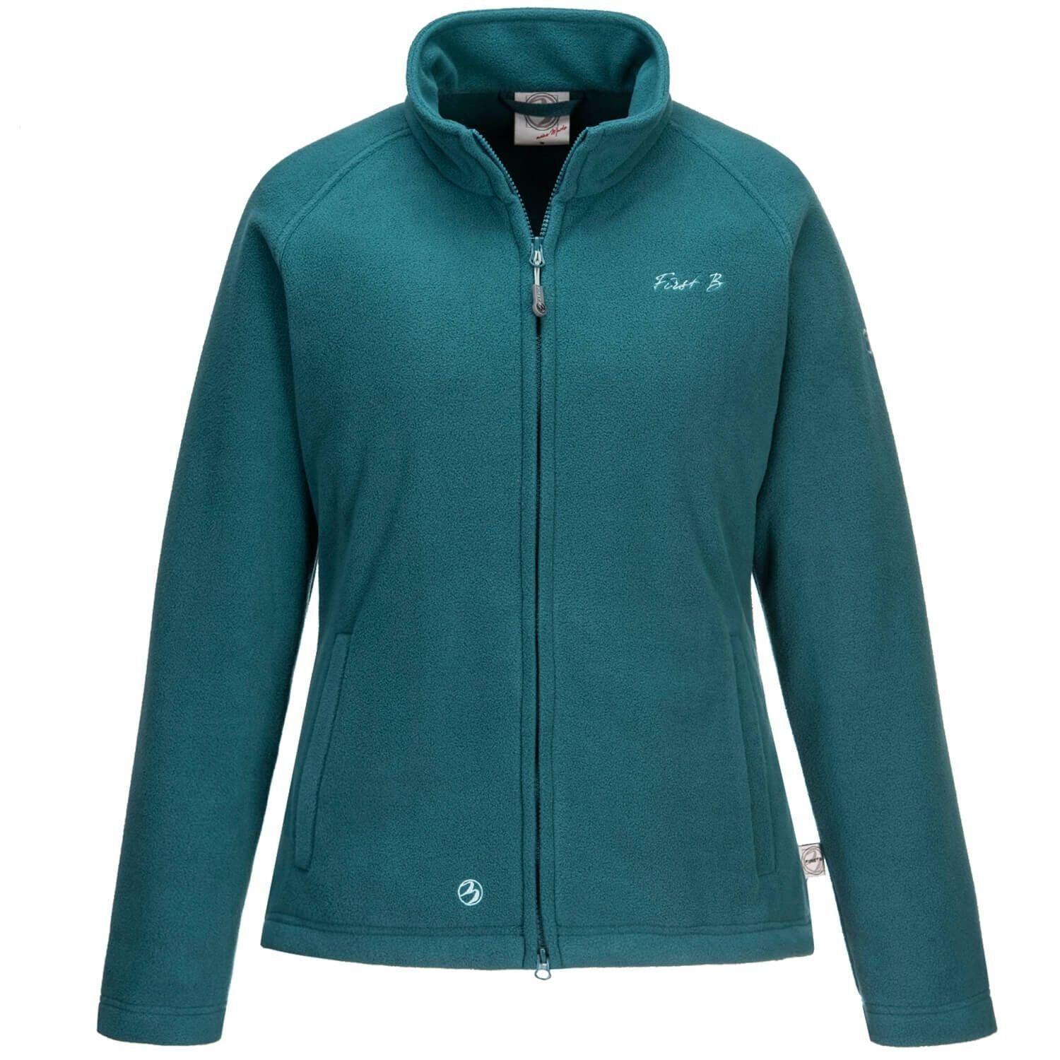 FirstB Fleecejacke Damen atmungsaktiv, hochwertig balsam