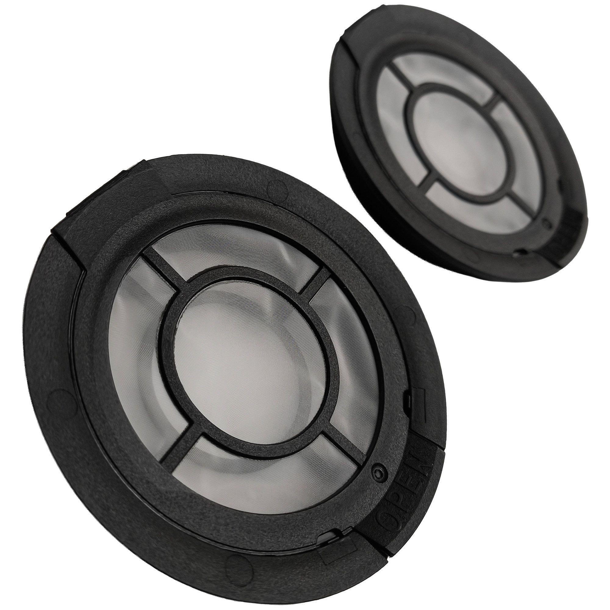 Melitta Wiederbefüllbare Kaffeepads Pads Set 2 Stück 180424, Kunststoff, für Senseo Kaffeemaschine Padmaschine