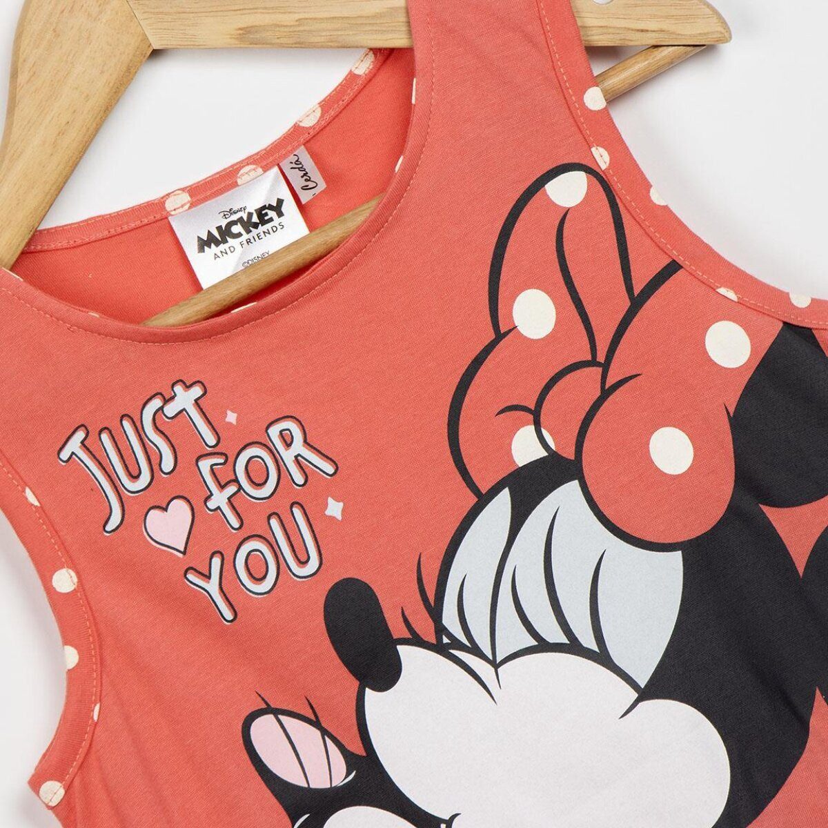 Disney Sommerkleid Disney Minnie Mouse Kleid Mädchenkleid & Freizeitkleid