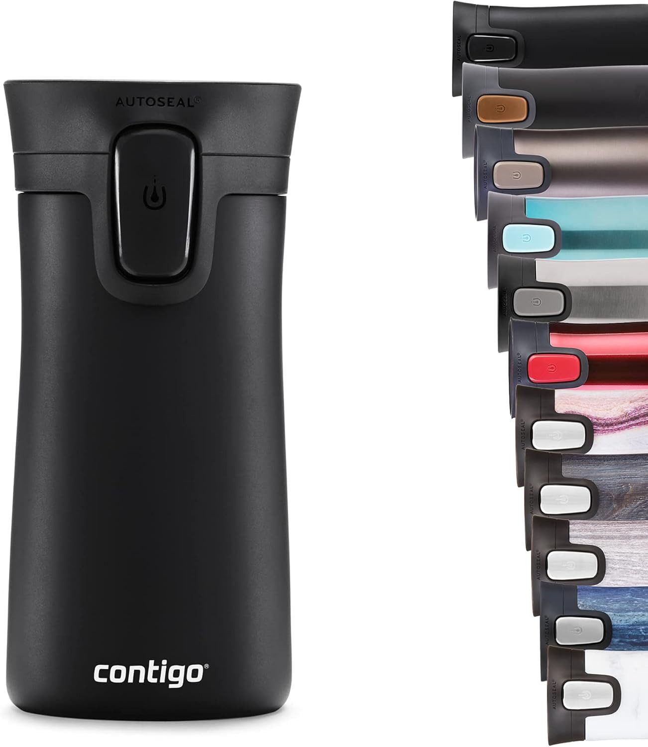 CONTIGO Trinkflasche CONTIGO PINNACLE STAINLESS 300ML BLACK