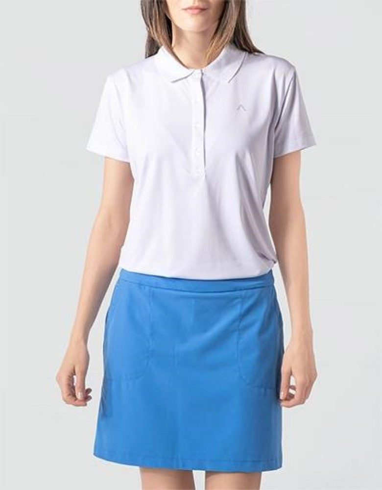 Alberto Poloshirt Alberto Golf Polo Eva Dry Comfort Weiß Damen