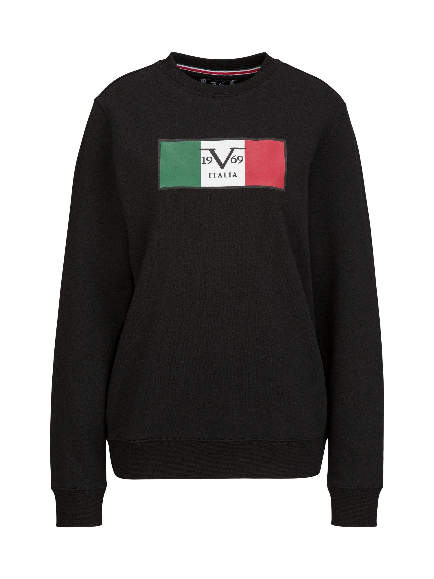 19V69 ITALIA Sweatshirt Nico Logo Carrier 5