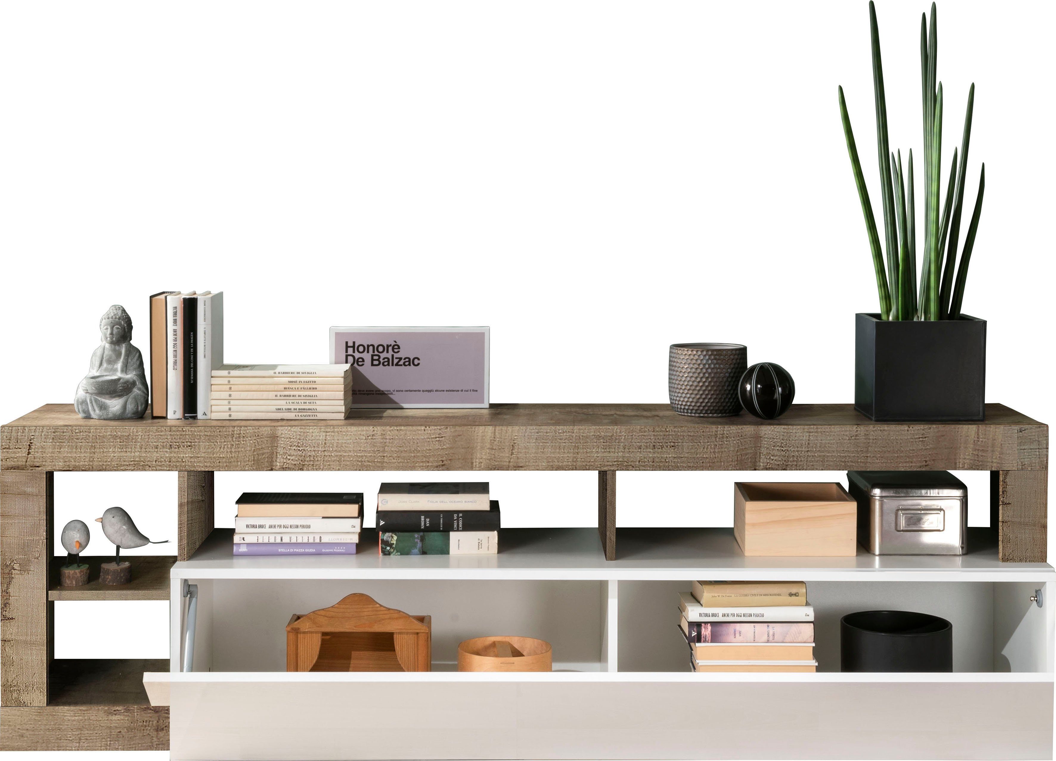 Home affaire Lowboard Hamburg, Breite 184 cm