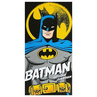 Batman Badetuch Gotham Guardian, Mikrofaser, Strandtuch 70 x 140 cm schnelltrocknend