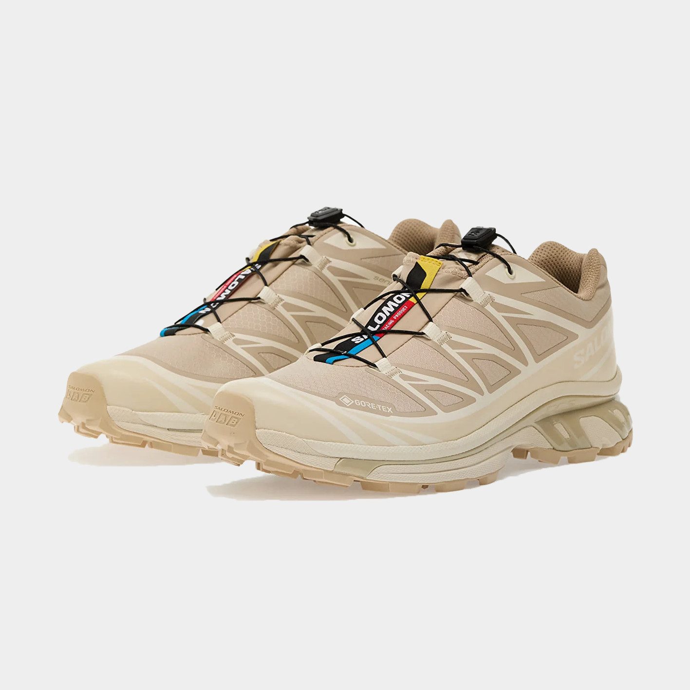 Salomon Salomon XT-6 GTX Oxford Tan Almond Milk Safari Beige GORE TEX Sneak günstig online kaufen