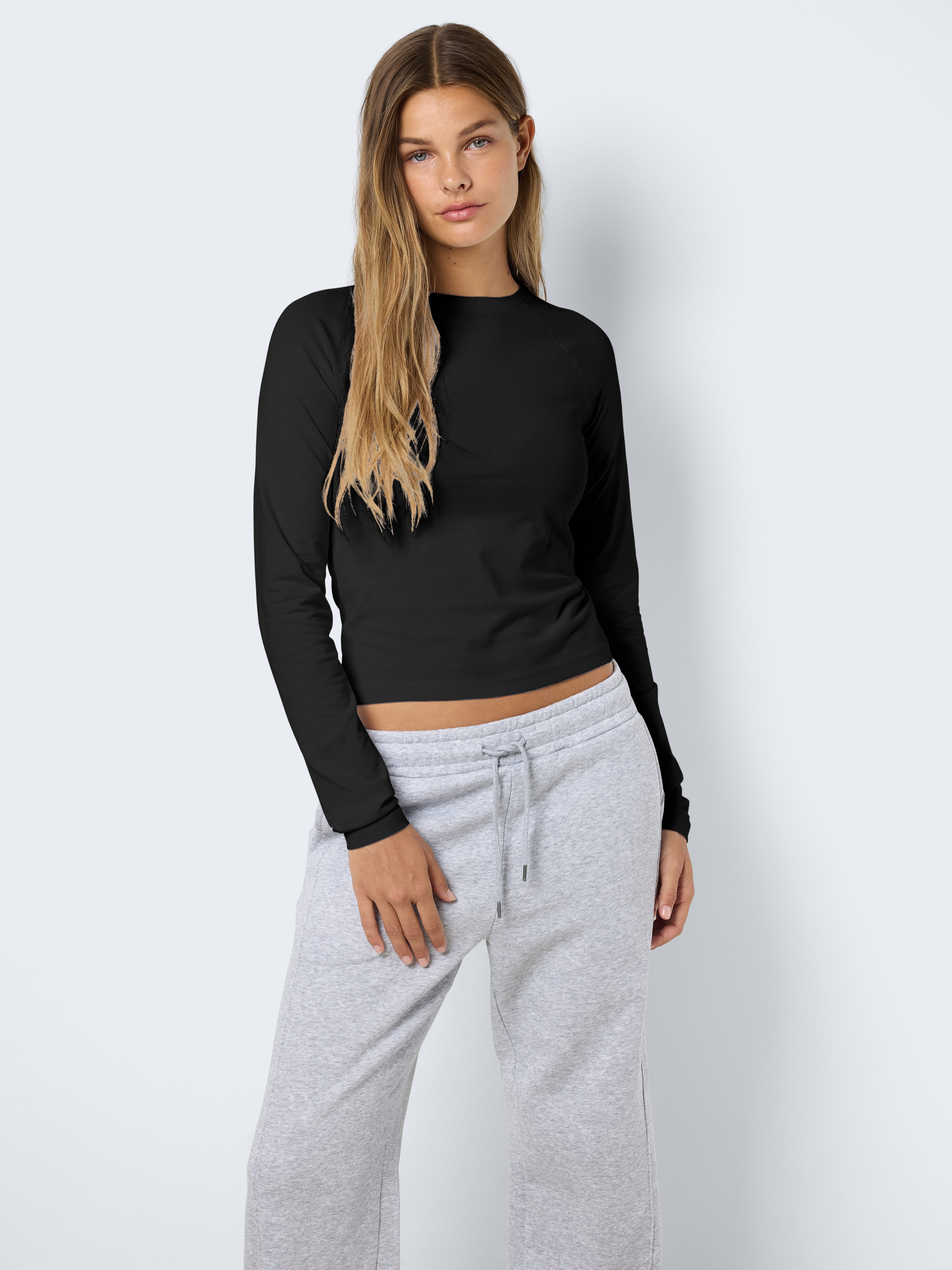 Noisy may Langarmshirt NMKATINKA L/S RAGLAN TOP FWD JRS NOOS günstig online kaufen