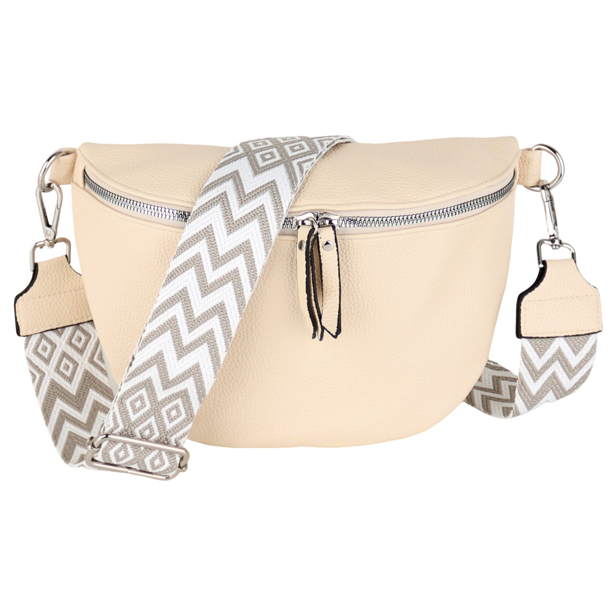 Damen Schultertasche Aus Veganem Leder Mit Nieten – Inkl. Clutch, 2-teiliges Set, Großer Stauraum