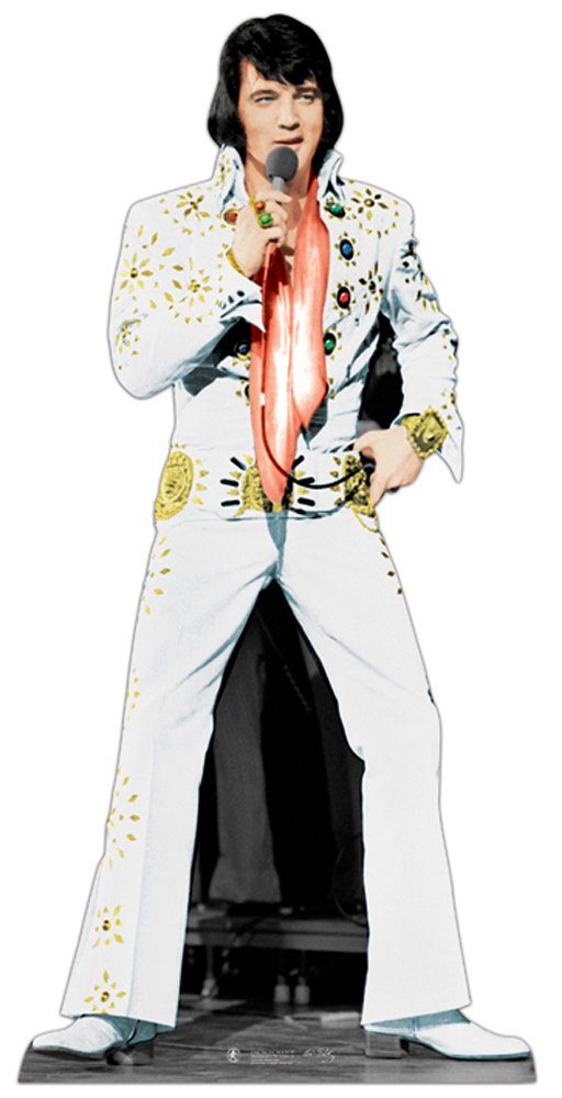empireposter Dekofigur Elvis Presley - Vegas - Pappaufsteller - 178cm | Dekofiguren