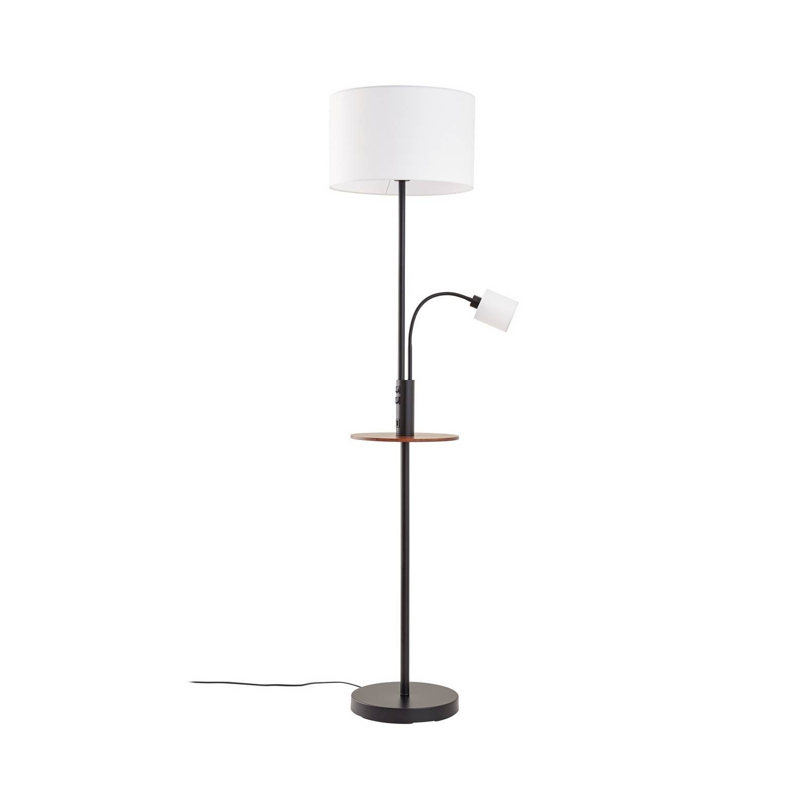 Lindby Stehlampe Aovan, 1 x 15 W LED E27 + 1 x 10 W LED E14