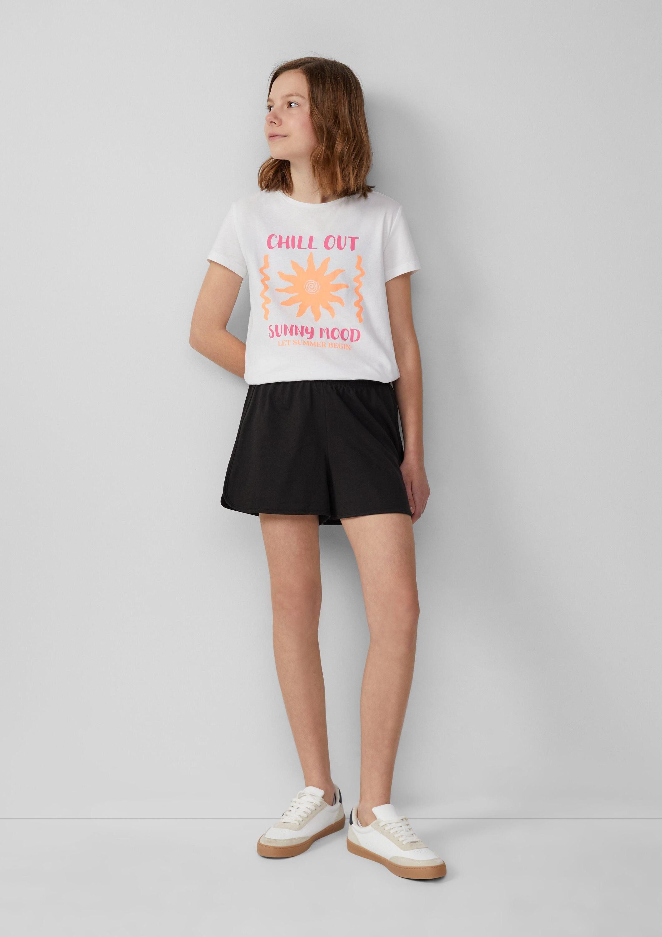 s.Oliver Shorts Leggings Jersey-Shorts im Runner-Stil