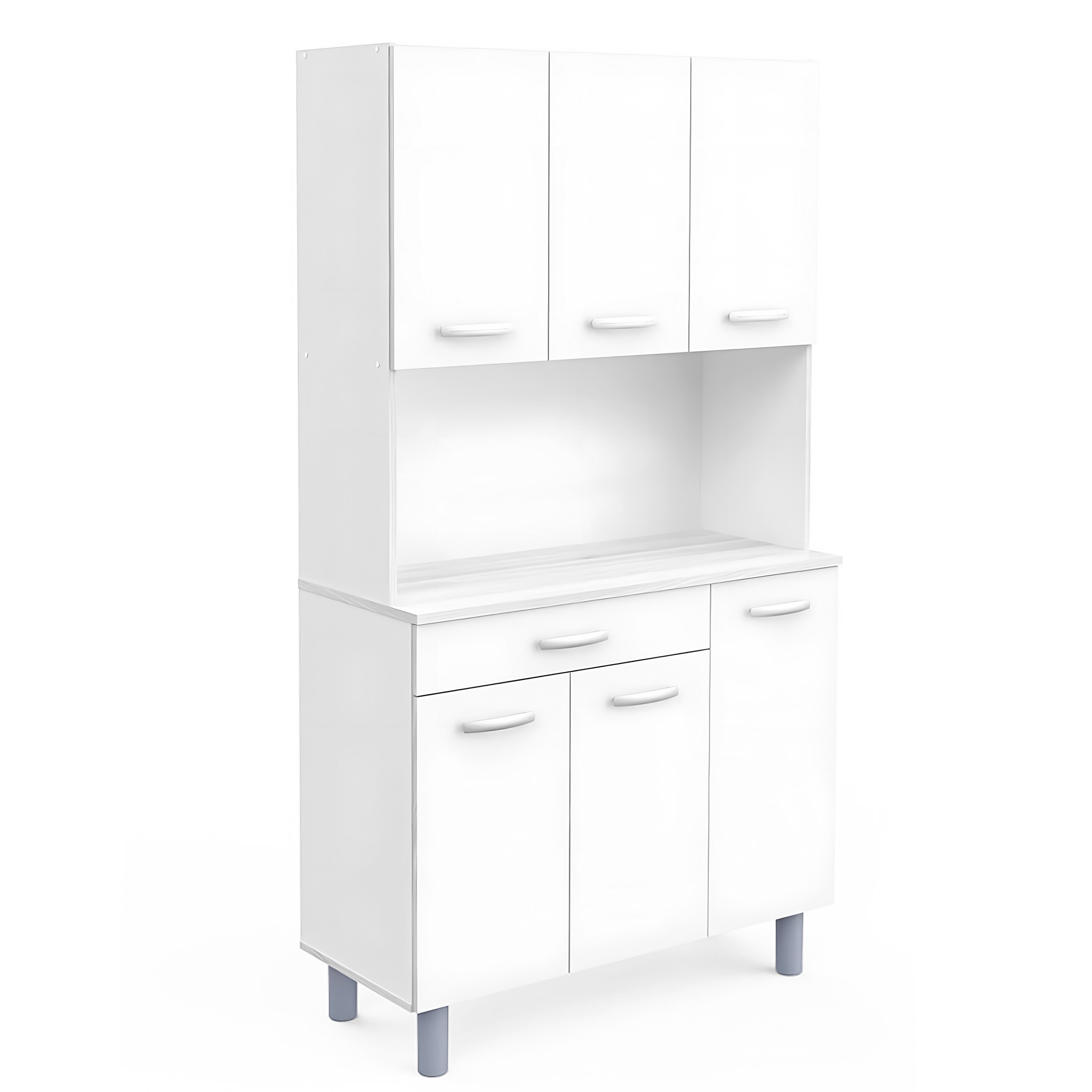 habeig Küchenbuffet Singleküche Küchenschrank Badschrank Küchenregal Küche günstig online kaufen