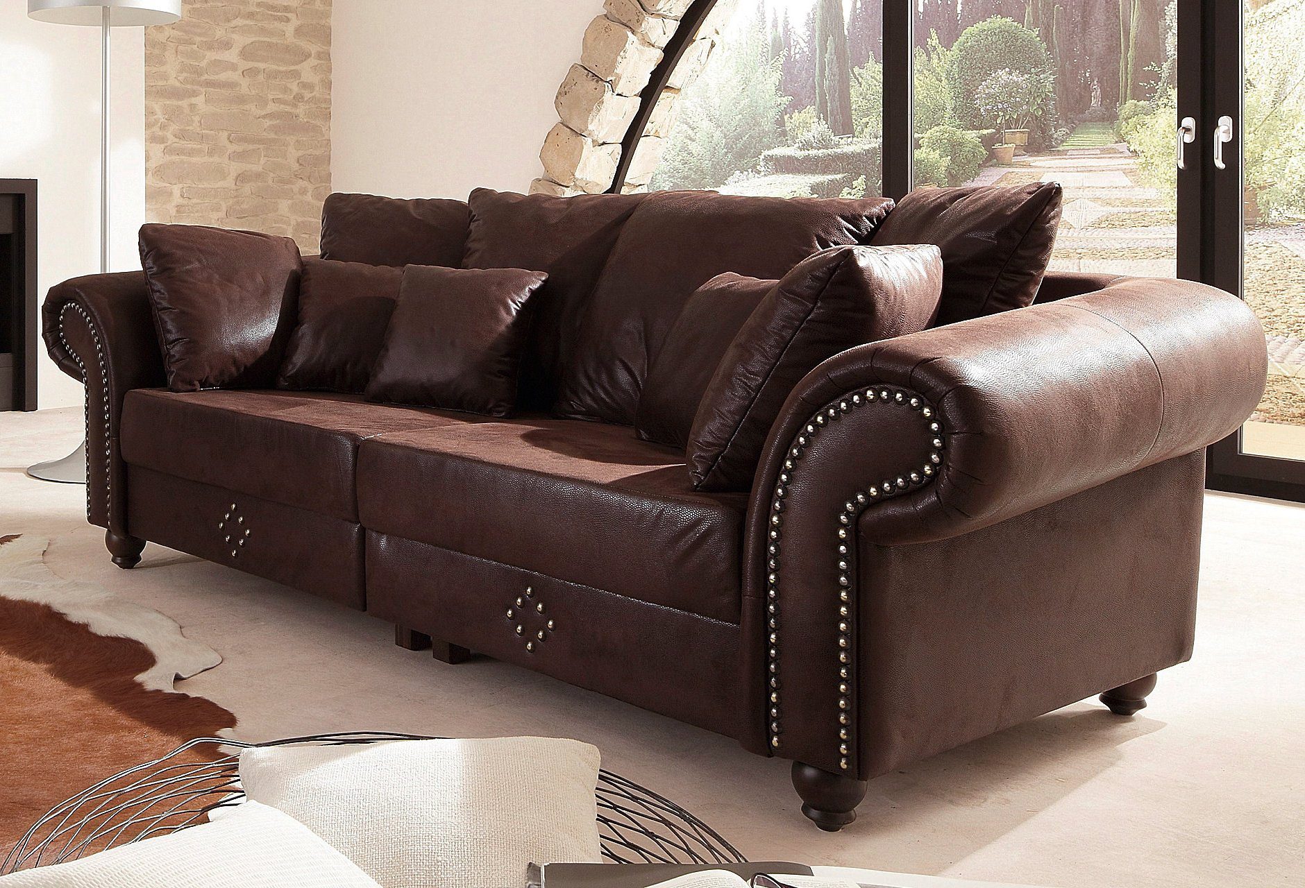 Home affaire Big-Sofa »King George« online kaufen | OTTO