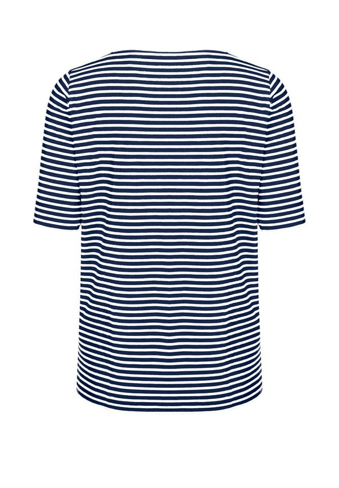 bianca T-Shirt – Gestreiftes T-Shirt mit günstig online kaufen