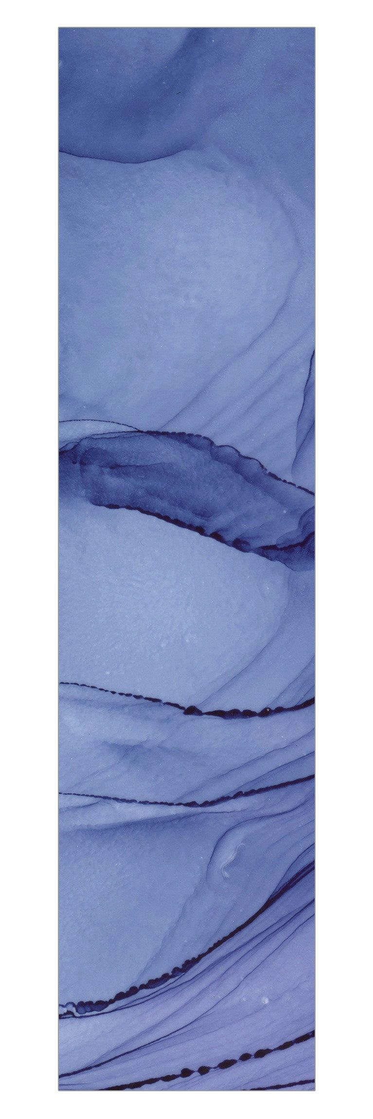 Bilderdepot24 Schiebegardine modern Flächenvorhang blickdicht Meliertes Violett (1 St), halbtransparent, Wohnzimmer große Flächengardine lichtdurchlässig für Klemm-System