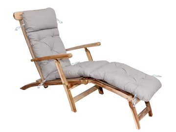 Home Feeling Liegenauflage Deckchair Sitzkissen für Liege, 195x49 cm
