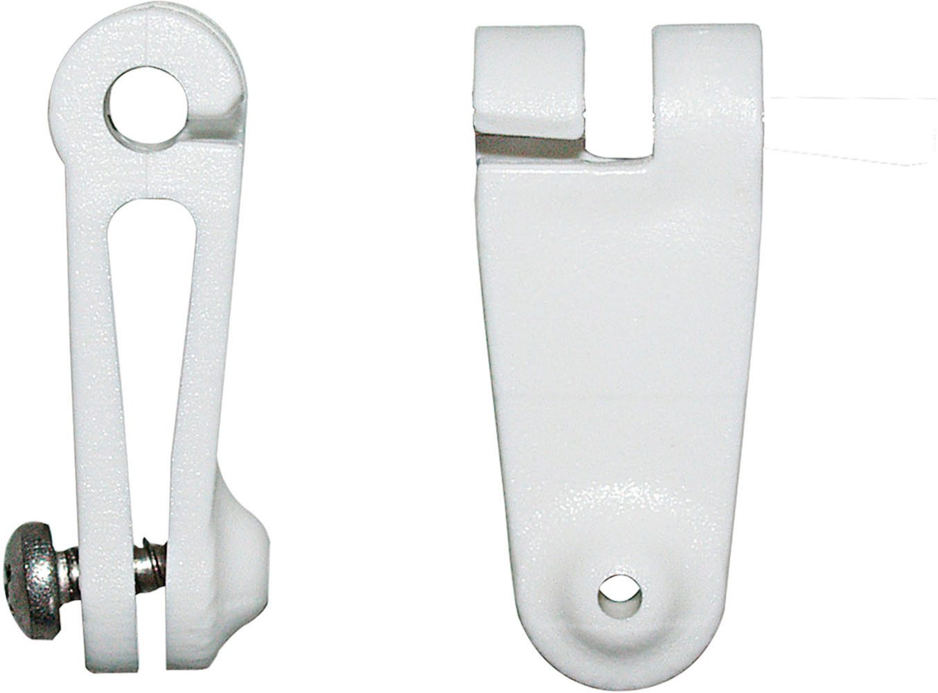 Windhager Sonnensegel Laufhaken mit Edelstahlschrauben, 30 Stk., Befestigungsset für 2-2,5 mm Edelstahlseile, einfache Montage