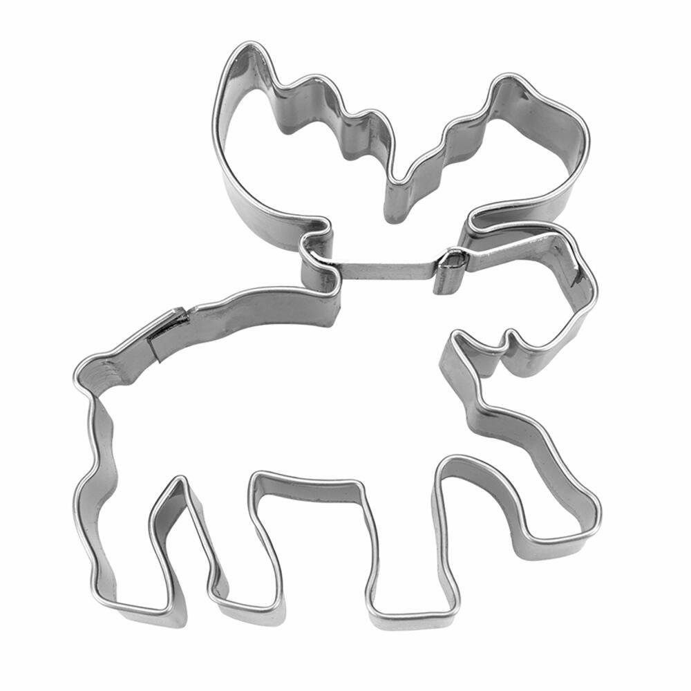 STÄDTER Ausstechform Elch 7.5 cm, Edelstahl
