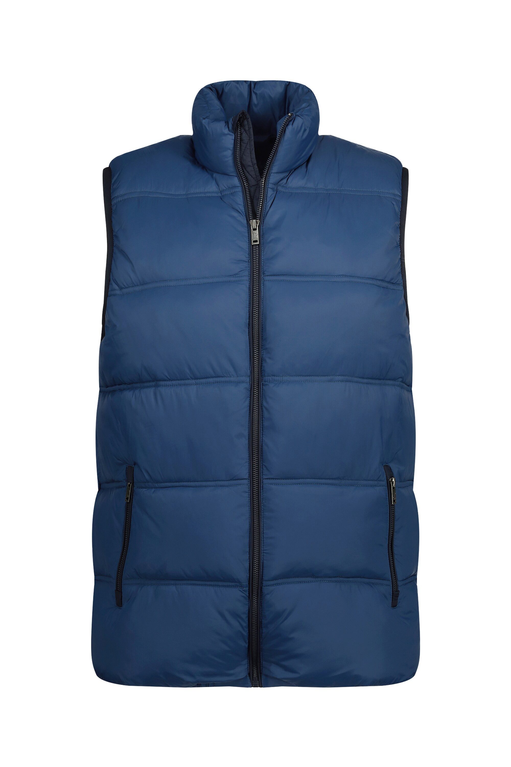 JP1880 Steppweste Steppweste Bauchfit Outdoor Stehkragen