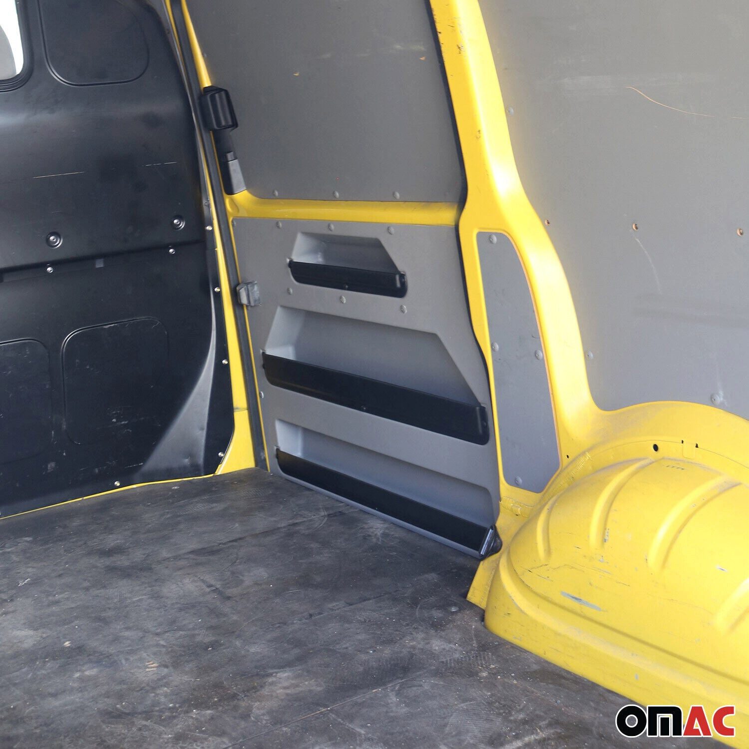 OMAC Türseitenteil Heckklappenverkleidung für VW T5 T6 Transporter 03-25 Schiebetür Recht, BxH: 78x9 cm, (1-tlg), Einfache Installation, einfache Reinigung, wasserdicht