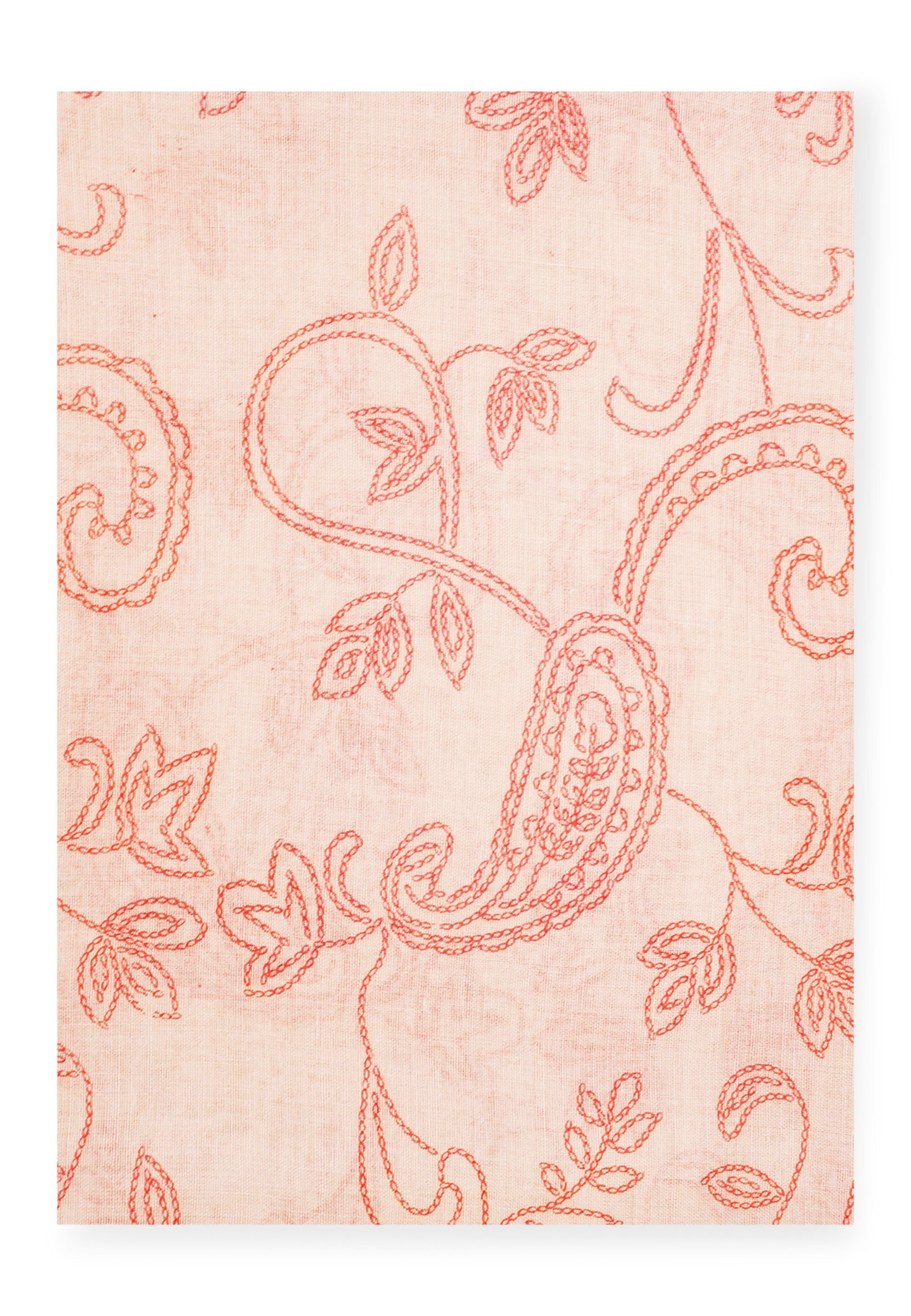 Harpa Modeschal PORTA, Allover-Print mit apricot floralem