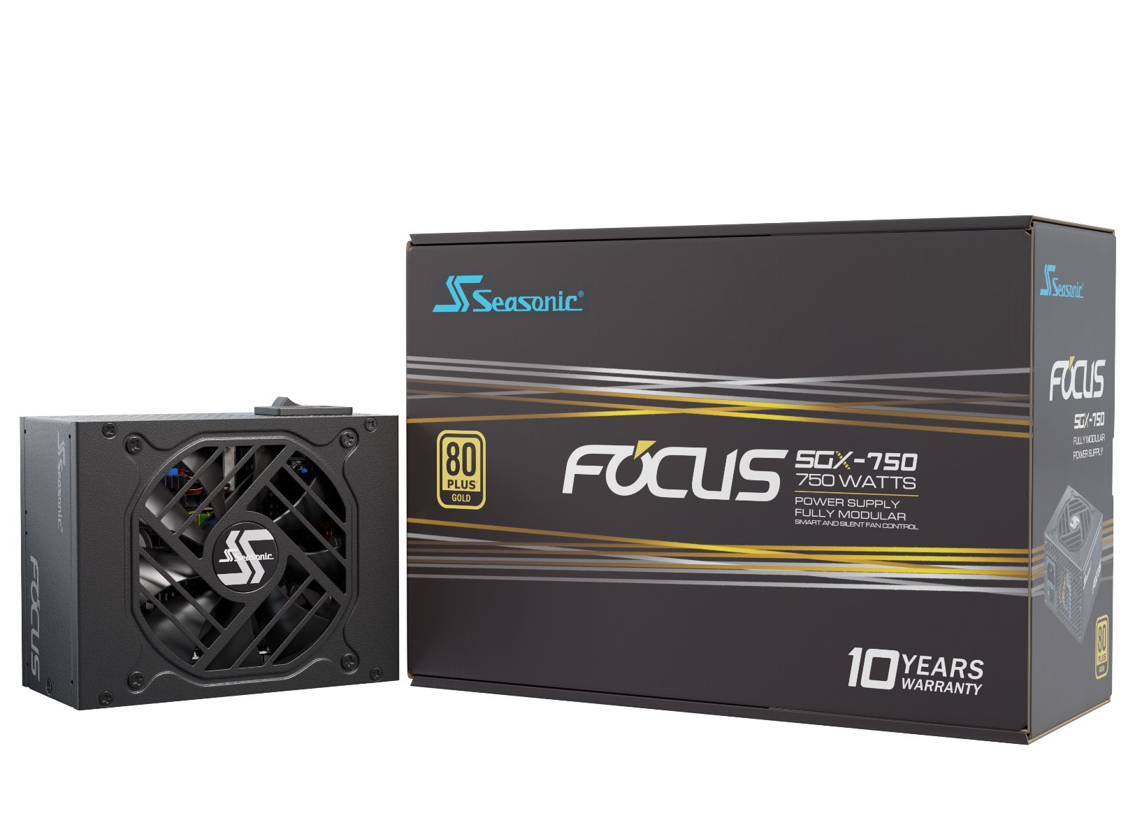 Seasonic FOCUS SGX-750 Netzteil (80 PLUS Gold-Zertifizierung)
