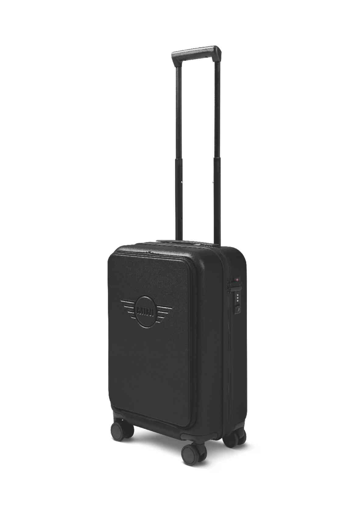 MINI Business-Trolley MINI Cabin Trolley Schwarz Hartschalenkoffer Business Reisekoffer