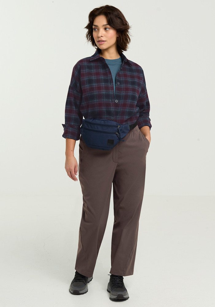 Jack Wolfskin Flanellbluse BAJA FLANNEL SHIRT W