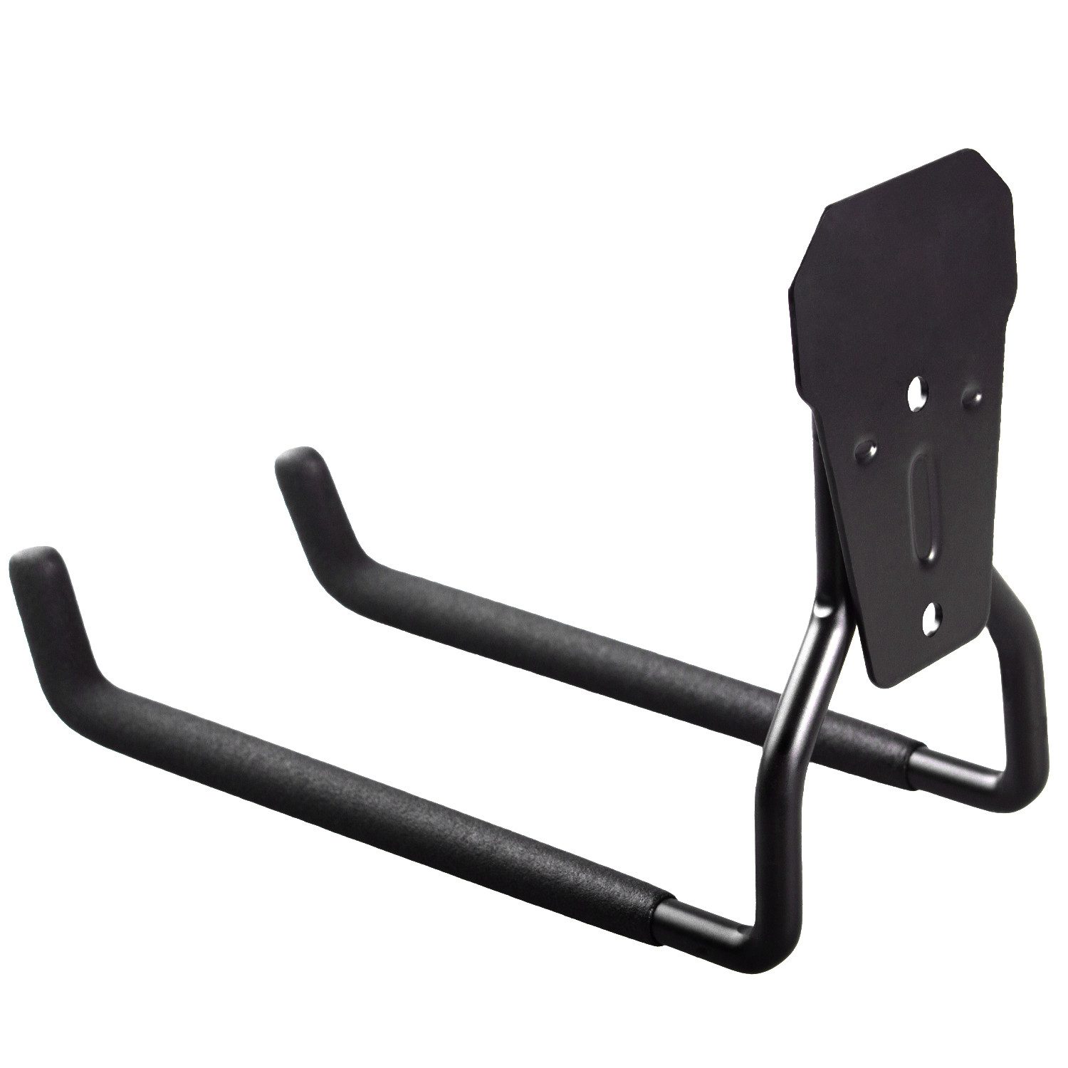 Maclean Wandhalterung MC-440, (1-tlg., Garage Werkzeughalter Schlauchhalter Wandhaken 35kg schwarz)