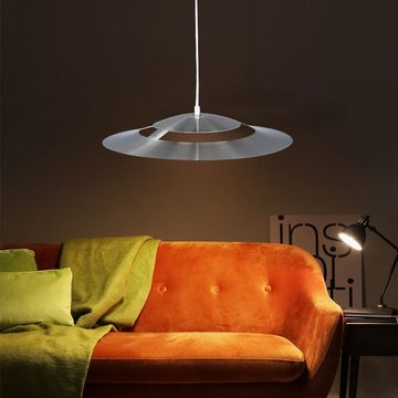 TRIO Leuchten LED Pendelleuchte, LED-Leuchtmittel fest verbaut, Warmweiß, Pendellampe Hängeleuchte Esstischlampe LED Wohnzimmerlampe H 125 cm