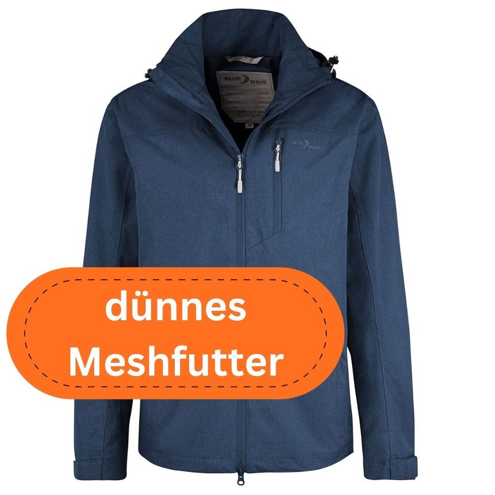 RennerXXL Funktionsjacke Blue Wave Henk Herren Funktionsjacke wasserdicht X günstig online kaufen