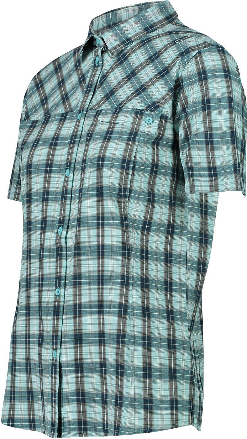 CMP Funktionsbluse WOMAN SHIRT ACQUA-D.LAKE-ANTRACITE
