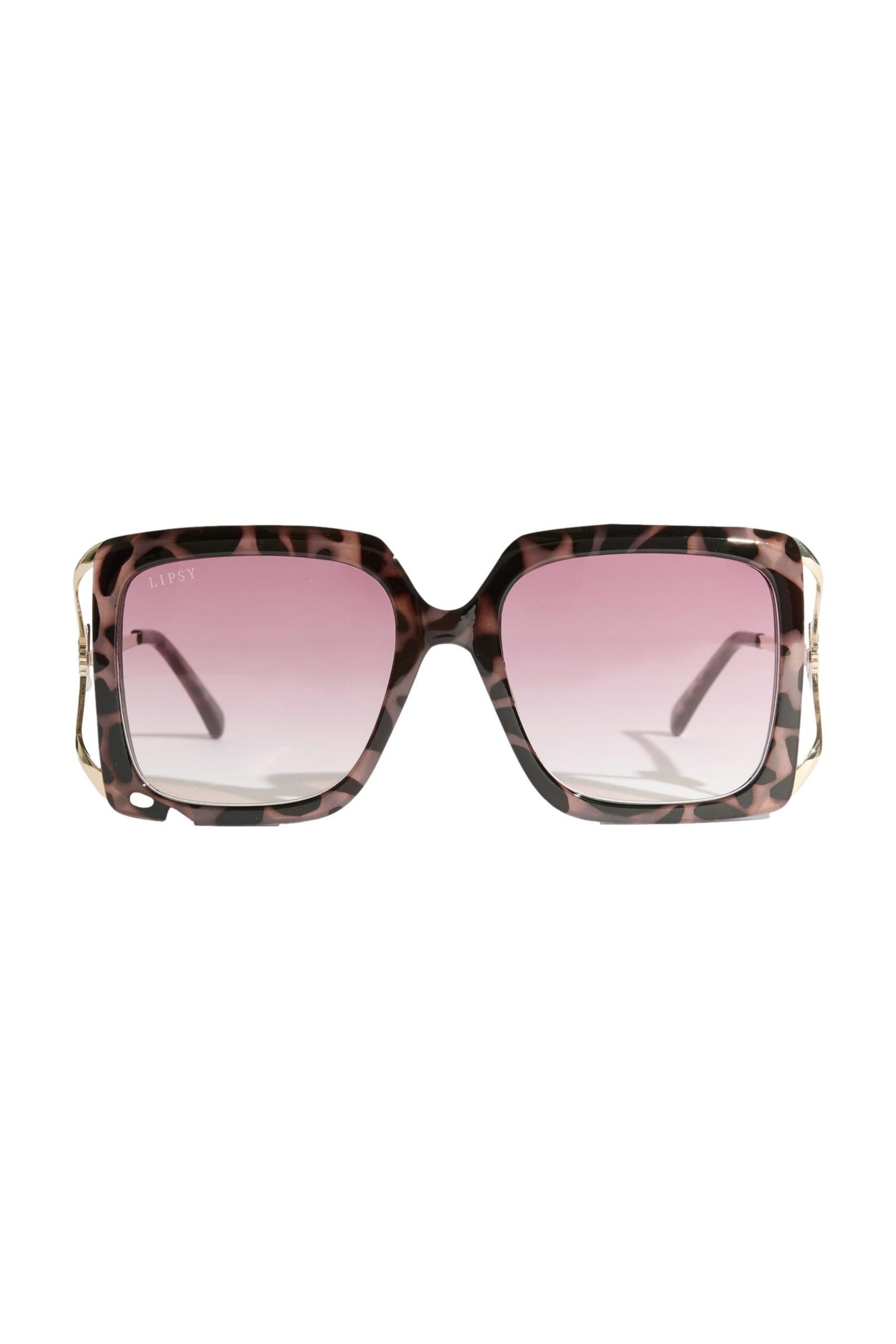 LIPSY Sonnenbrille Lipsy Eckige, glamouröse Oversize-Sonnenbrille (1-St) günstig online kaufen