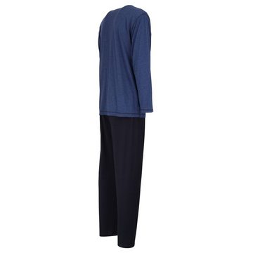 CECEBA Pyjama Traveller (2 tlg., Set, 2-teilig) bügelfrei, temperaturausgleichend - ideal für die Reise
